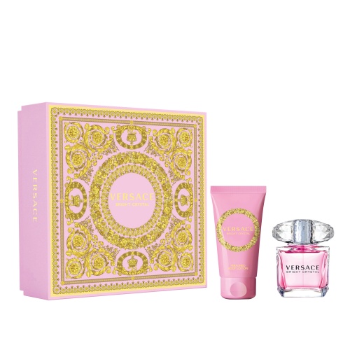 Versace Bright Crystal EDT 30ml Gift Set 2020 - thefragrancecounter.co.uk