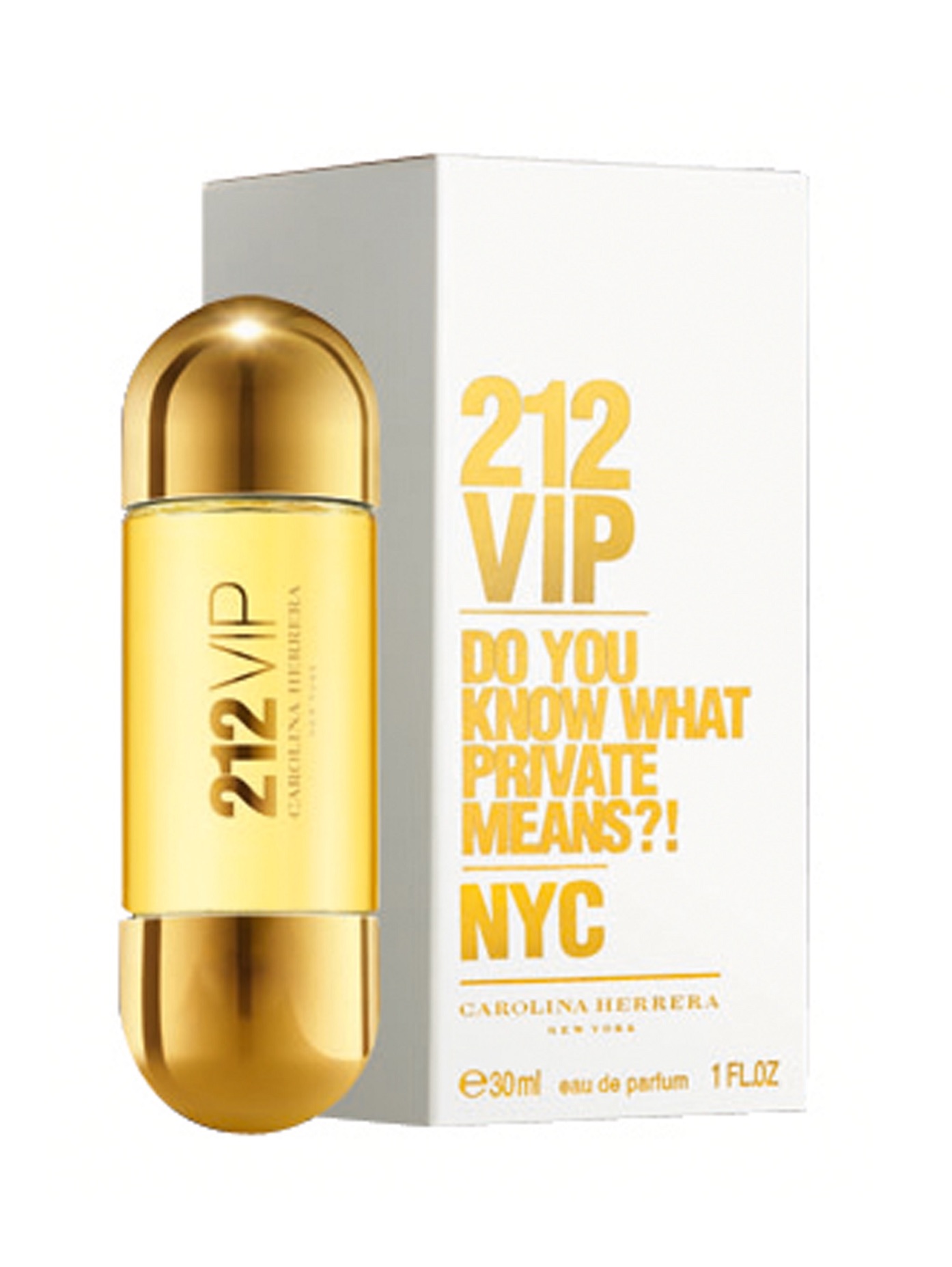 Carolina Herrera 212 VIP Eau De Parfum 30ml - thefragrancecounter.co.uk