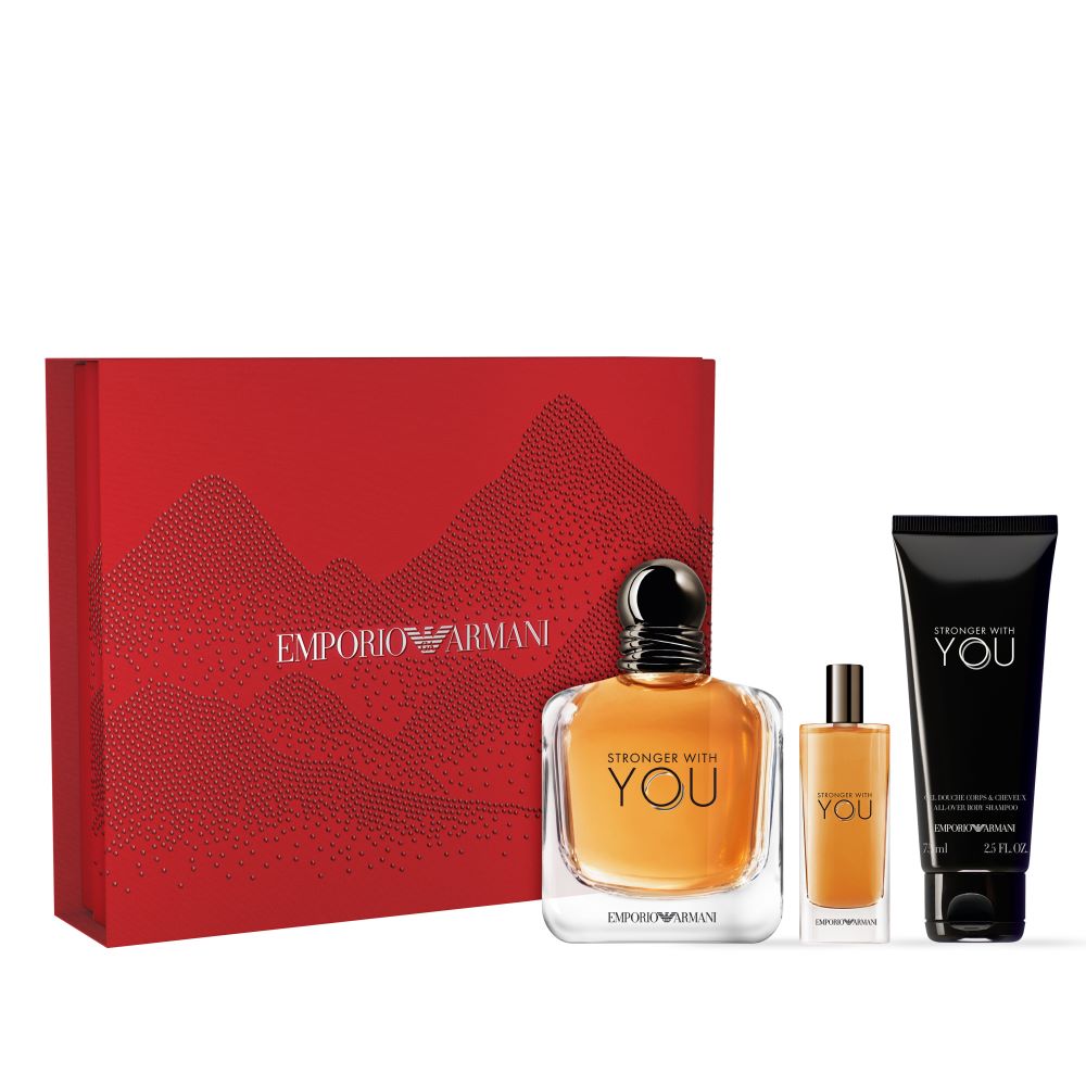 Armani Stronger With You EDT 100ml Gift Set