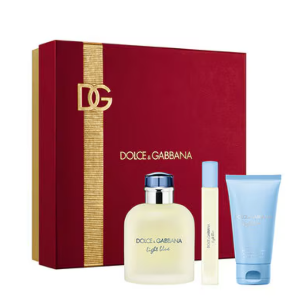 Dolce & Gabbana Light Blue Pour Homme Eau De Toilette 75ml Gift set