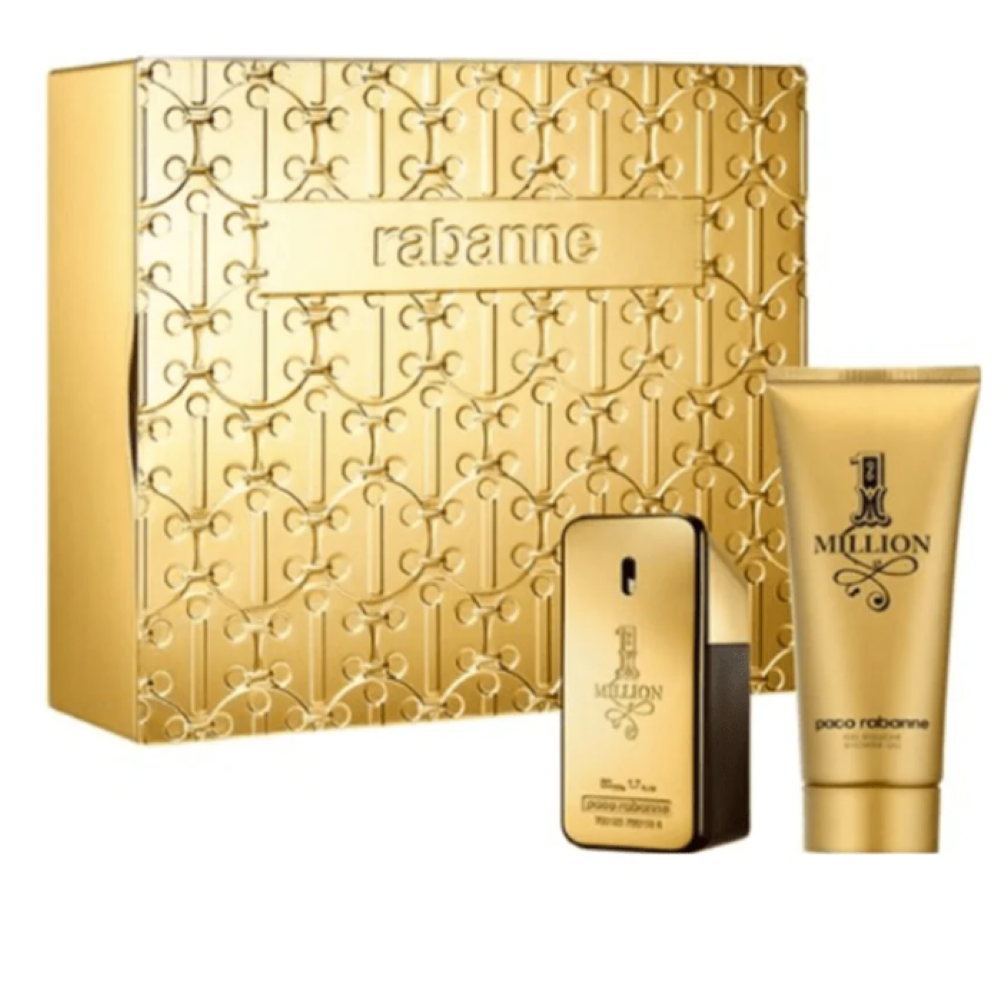 Paco Rabanne 1 Million Eau de Toilette 50ml Gift Set with Shower Gel