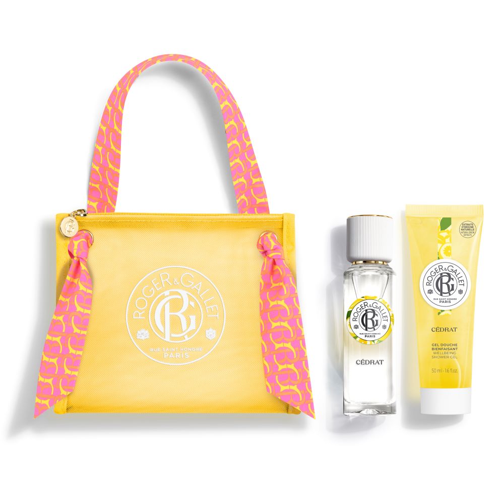 Roger & Gallet Cedrat Summer Wash Bag Gift Set