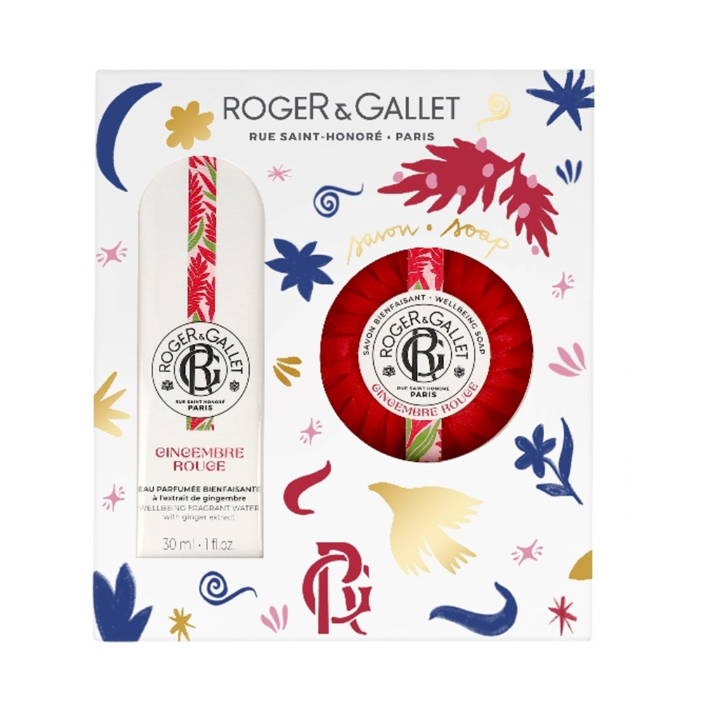 Roger & Gallet Noel Gingembre Rouge Gift Set 30ml