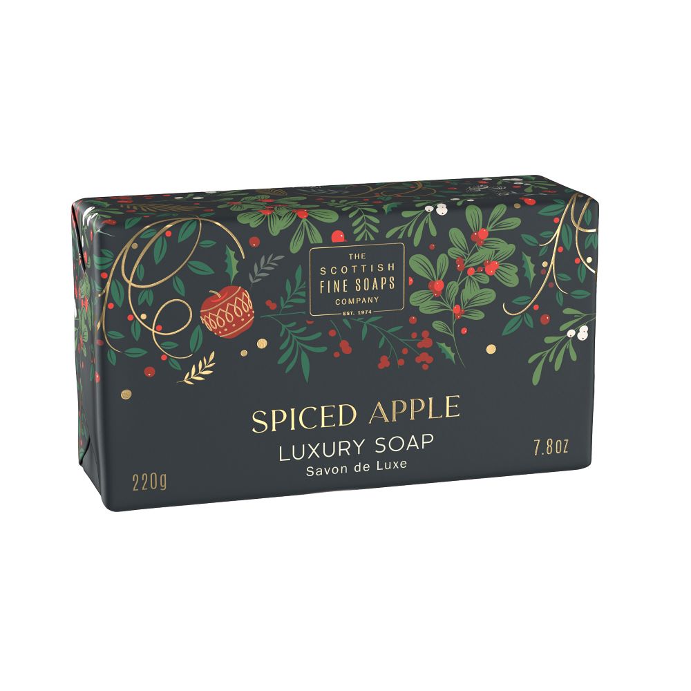 Scottish Fine Soaps Green Spiced Apple Soap 220g