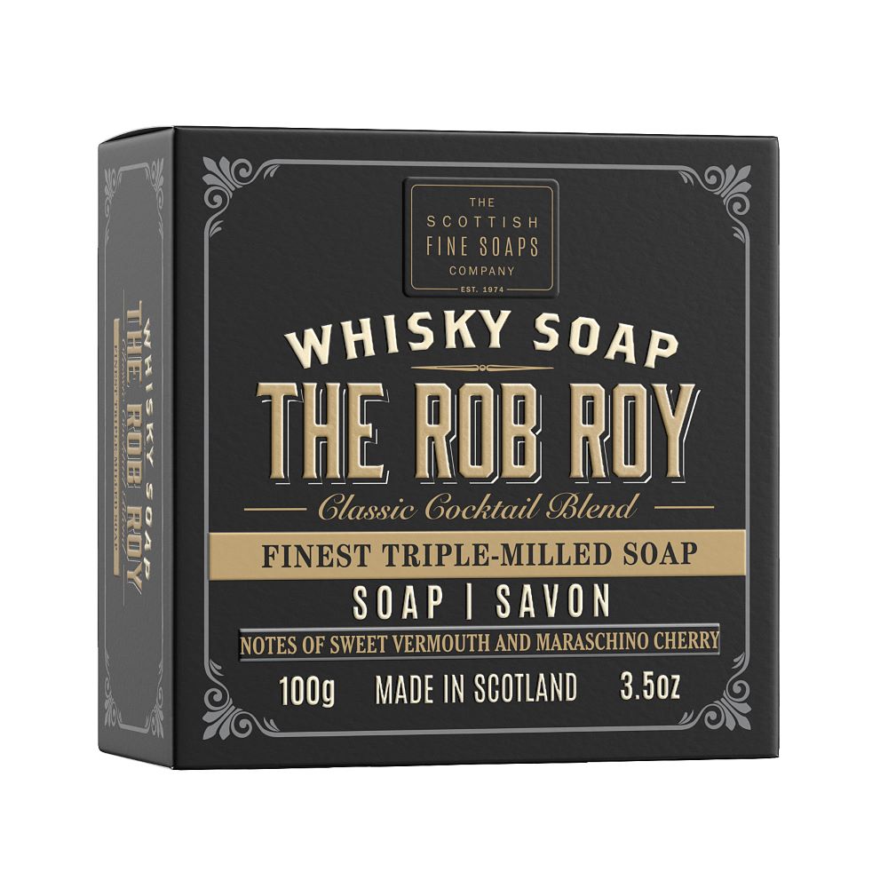 Scottish Fine Soaps The Rob Roy Soap Carton 100g