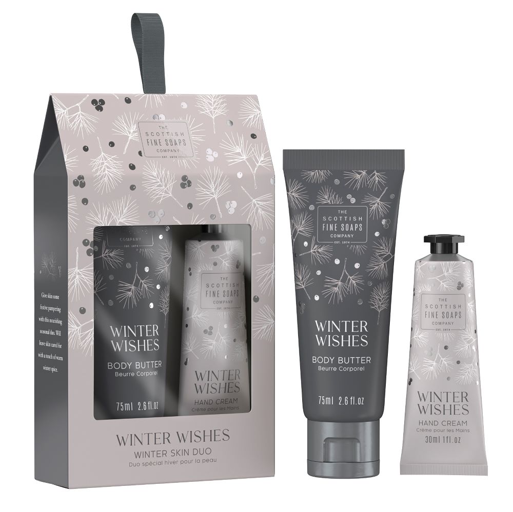 Scottish Fine Soaps Winter Wishes Winter Skin Care Duo