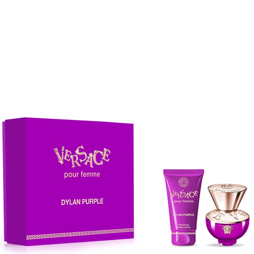 Versace Dylan Purple EDP 30ml Gift Set - thefragrancecounter.co.uk
