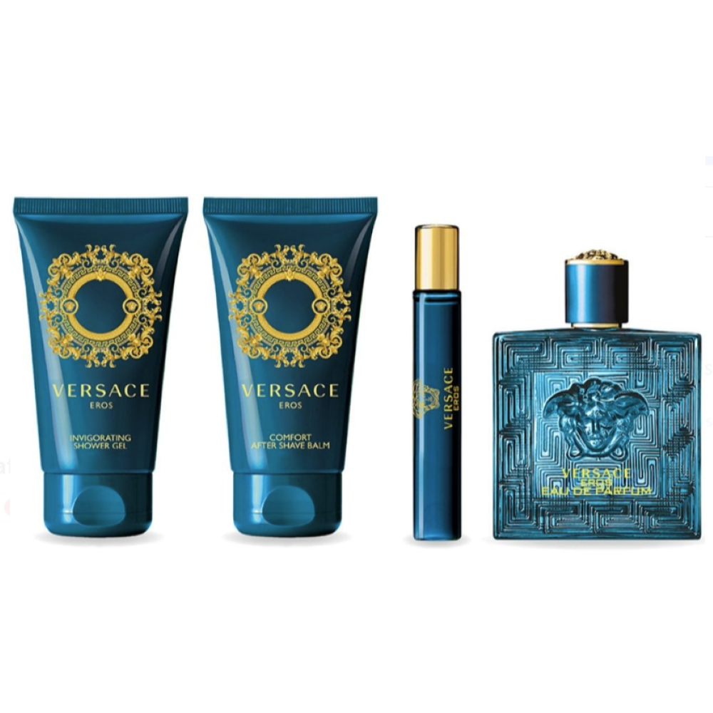 Versace Eros Eau De Parfum For Him 100ml Gift Set