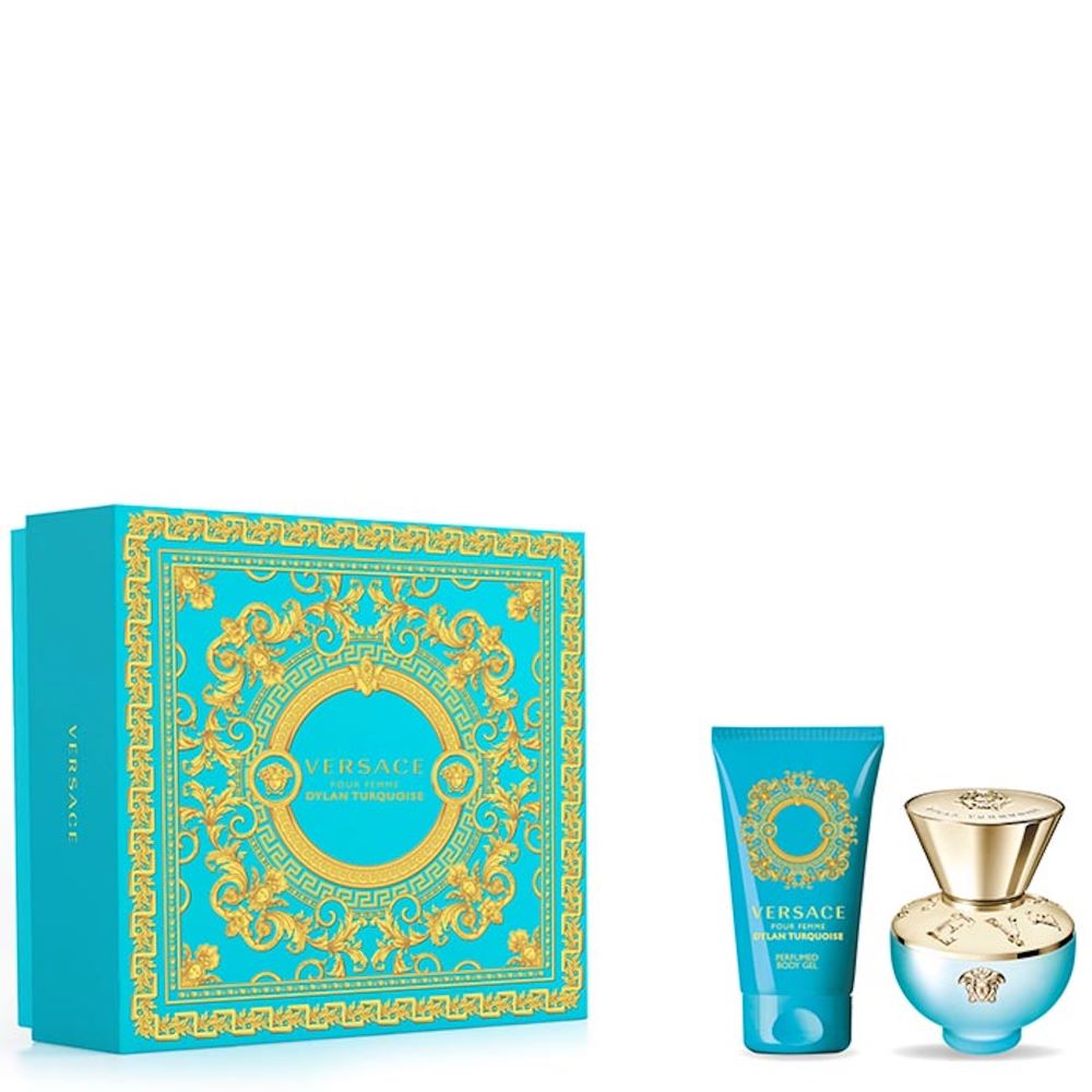 Versace Dylan Turquoise EDT 30ml Gift Set - thefragrancecounter.co.uk
